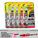 Caneta Tira Riscos Pintura Automotiva Carro Moto Reparadora